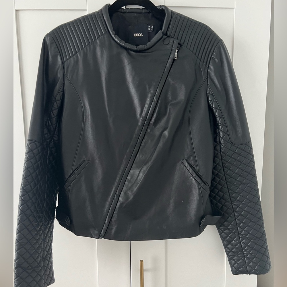 ASOS Leathet Jacket sz 14UK